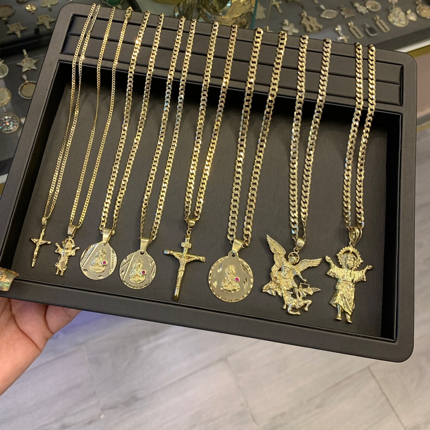 925 Sterling Silver Chain Plated in 18k Gold, Urban Hip Hop Style